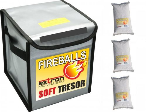 FIREBALLS Soft Tresor inkl. 3x 1 Liter FIREBALLS